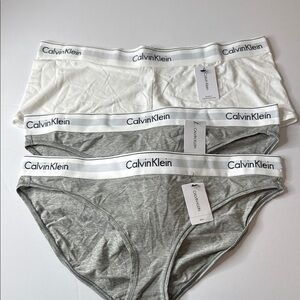 Calvin Klein Assortment of Panties 3 Pairs Size XL / 8
